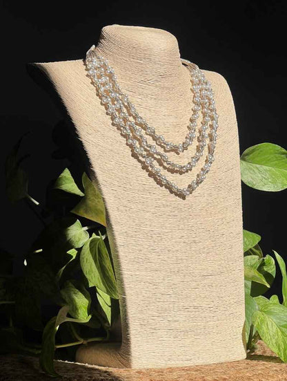 Twilight Trio Pearl Necklace