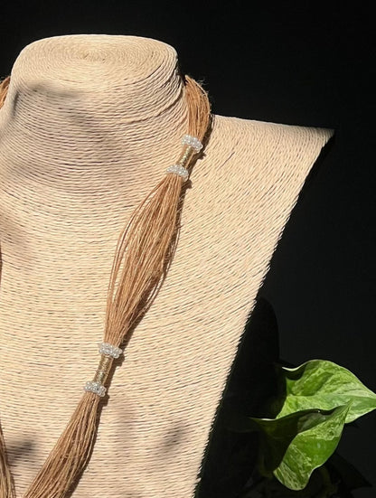 Pearl & Jute Necklace