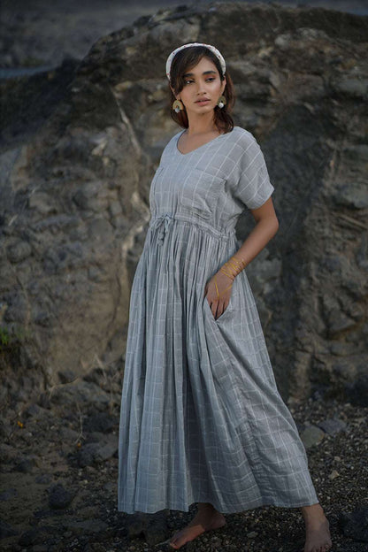 Grey Maxi Dress