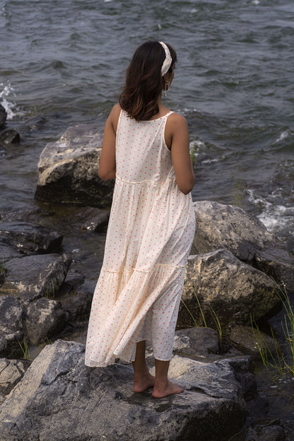 Polka Maxi Dress