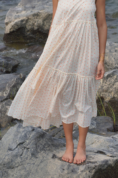 Polka Maxi Dress