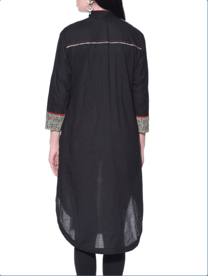 Black beige kurta - Sonal Kabra