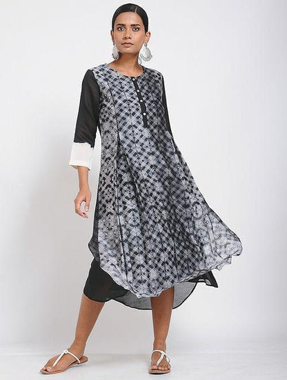 Black high-low kurta - Sonal Kabra