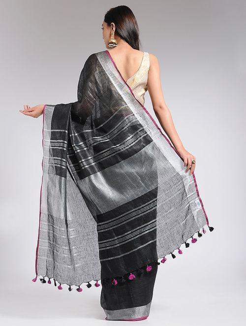 Banarasi Tussar Silk Muniya Saree – Khinkhwab