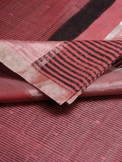 Block printed dupatta Sarees & Stoles Sonal Kabra Sonal Kabra Buy Shop online premium luxury fashion clothing natural fabrics sustainable organic hand made handcrafted artisans craftsmen