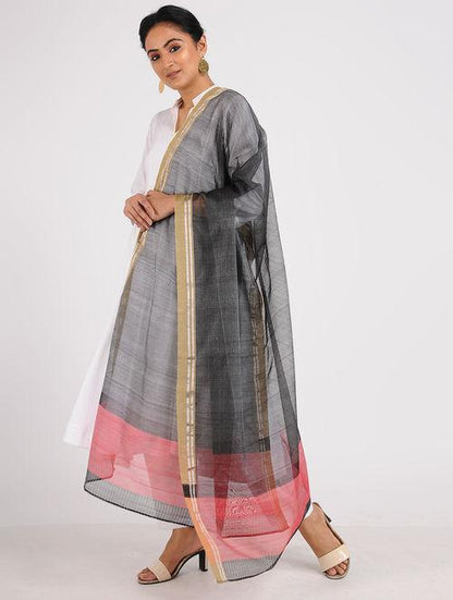 Block printed dupatta - Sonal Kabra