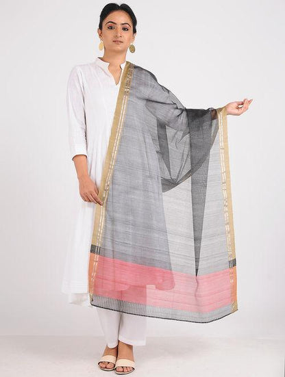 Block printed dupatta - Sonal Kabra