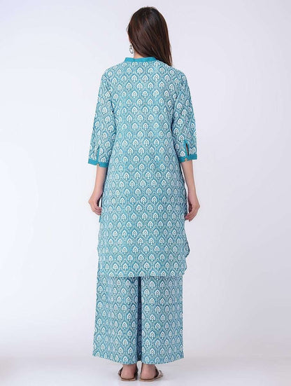 Blue lotus kurta - Sonal Kabra