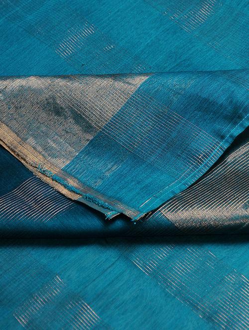 Chanderi zari dupatta Sarees & Stoles Sonal Kabra Sonal Kabra Buy Shop online premium luxury fashion clothing natural fabrics sustainable organic hand made handcrafted artisans craftsmen