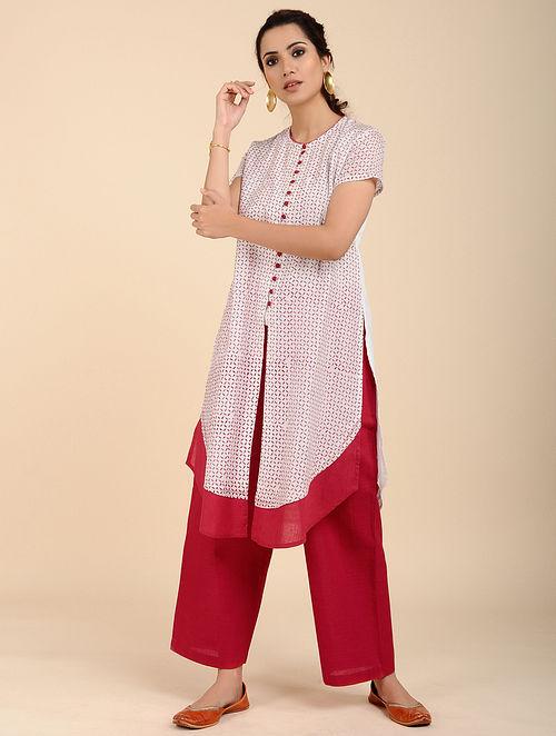 Front open kurta Kurta Sonal Kabra Sonal Kabra Buy Shop online premium luxury fashion clothing natural fabrics sustainable organic hand made handcrafted artisans craftsmen