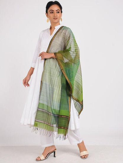 Maheshwari dupatta Sarees & Stoles Sonal Kabra Sonal Kabra Buy Shop online premium luxury fashion clothing natural fabrics sustainable organic hand made handcrafted artisans craftsmen