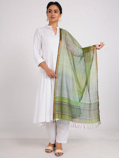 Maheshwari dupatta Sarees & Stoles Sonal Kabra Sonal Kabra Buy Shop online premium luxury fashion clothing natural fabrics sustainable organic hand made handcrafted artisans craftsmen