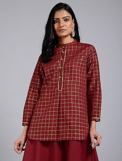 Set of 2 Shirt The Neem Tree Sonal Kabra Buy Shop online premium luxury fashion clothing natural fabrics sustainable organic hand made handcrafted artisans craftsmen