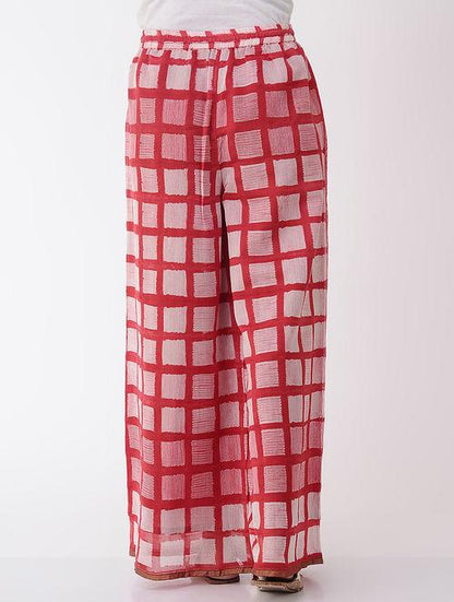 Shibori palazzo Palazzo Sonal Kabra Sonal Kabra Buy Shop online premium luxury fashion clothing natural fabrics sustainable organic hand made handcrafted artisans craftsmen